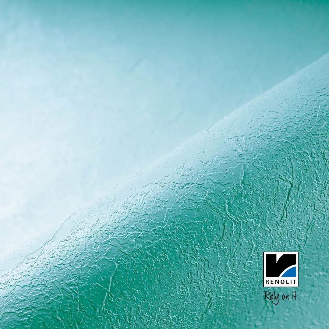 Alkorplan RELIEF Tyrkysová