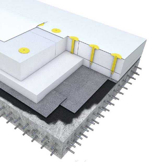 Hydroizolační folie Protan G pro izolace plochých střech